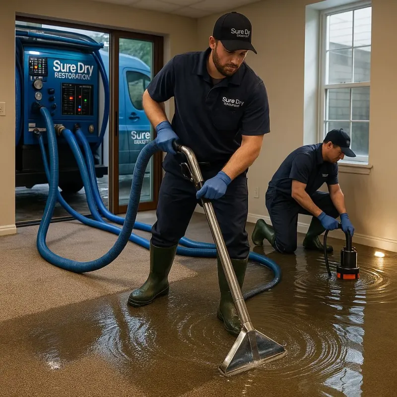 Water Extraction and Removal process in Penns Grove, NJ